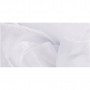 Organza Fabric, W: 50 cm, 10 m, white