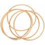 Infinity Hearts Bamboo Ring 30cm - 5 pcs