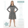 MiniKrea Sewing Pattern 70046 Dress with Layer size 34-50