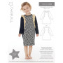 MiniKrea Sewing Pattern 50025 Dress with ruffles size 0-10 years