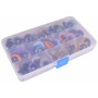 Infinity Hearts Safety Eyes / Amigurumi Eyes in plastic box Assorted colors 25mm - 18 sets