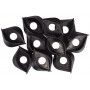 Infinity Hearts Eyelid for 14-16mm Safety Eyes Black - 5 sets