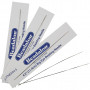 Beading Needle, L: 6 cm, thickness 0,3 mm, 5 pc/ 1 pack