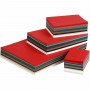 Christmas Card, assorted colours, A3,A4,A5,A6, 180 g, 1500 ass sheets/ 1 pack