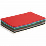 Christmas Card, assorted colours, A4, 210x297 mm, 180 g, 300 ass sheets/ 1 pack