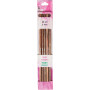 Pony Perfect Double Pointed Knitting Needles Wood 20cm 6.00mm / 7.9in US10