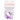 Infinity Hearts Suspender Clips Silicone Star Purple 5x5cm - 1 pcs