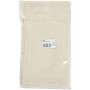 Shopping Bag, size 38x42 cm, 135 g/m2, 5 pcs, light natural