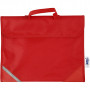 School bag, red, D: 9 cm, size 36x29 cm, 1 pc.