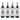 Permin Embroidery Kit Aida Wine Bottle Apron Rudolf 10x15cm - 4 pcs.