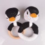 Penguin Rattles by Rito Krea - Rattle Crochet Pattern 13cm