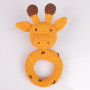 Giraffe Rattles by Rito Krea - Rattle Crochet Pattern 16cm