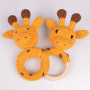 Giraffe Rattles by Rito Krea - Rattle Crochet Pattern 16cm