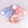 Elephant Rattles of Rito Krea - Rattle Crochet Pattern 14cm - 2 pcs