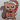 Erling Squirrel Christmas pattern by Rito Krea - Bead pattern Christmas 27x27cm