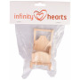 Infinity Hearts Elf Sledge Wood 8x5x10cm - 1 pcs