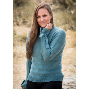 Mayflower Sweater with Batwing Sleeves - Sweater Knitting Pattern Size S - XXXL