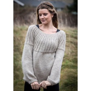 Mayflower Sweater with Circular Yoke - Sweater Knitting Pattern Size S - XXXL