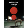 SeeMe Reflective Badge Red 38-55mm - 2 pcs