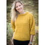 Mayflower Sweater in Lace Pattern - Sweater Knitting Pattern Size S - XXXL