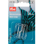 Prym Bikini Clasp or Bra Extenders Plastic Transparent 25mm - 1 set