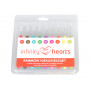 Infinity Hearts Crochet Hooks Set Rainbow 9 sizes