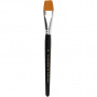 Gold Line Brushes, L: 21 cm, W: 24 mm, flat, 6 pc/ 1 pack
