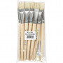 Nature Line Brushes, L: 20,5 cm, W: 20 mm, flat, 12 pc/ 1 pack