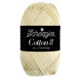 Scheepjes Cotton 8 Yarn Unicolor 501 Light Beige