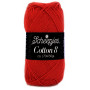 Scheepjes Cotton 8 Yarn Unicolor 510 Red