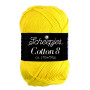 Scheepjes Cotton 8 Yarn Unicolor 551 Yellow