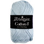 Scheepjes Cotton 8 Yarn Unicolor 652 Light Jeansblue