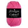 Scheepjes Cotton 8 Yarn Unicolor 719 Pink