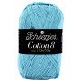 Scheepjes Cotton 8 Yarn Unicolor 725 Dusty Blue