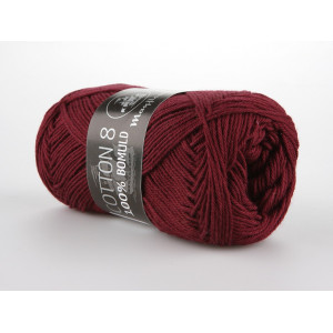 Mayflower Cotton 8/4 Yarn Unicolor 1454 Bordeaux