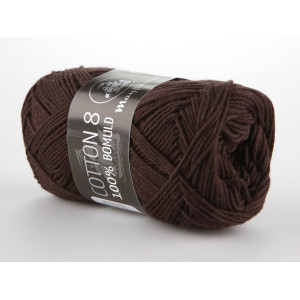 Mayflower Cotton 8/4 Yarn Unicolor 1436 Dark Brown