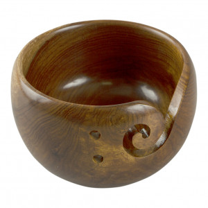 Yarn Bowl Wood Ø14cm - 1 piece