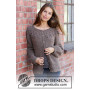 City Living by DROPS Design - Knitted Jacket Pattern Sizes S - XXXL