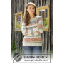 Fading Sunset by DROPS Design - Knitted Jumper Pattern Sizes S - XXXL
