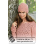 Lady Angelika by DROPS Design - Knitted Hat Pattern Sizes S - XL