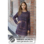 Squared Plum by DROPS Design - Crocheted Tunic Pattern Sizes S - XXXL