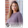 Simple Mind by DROPS Design - Knitted Jumper Pattern Sizes S - XXXL