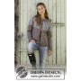Inner Circle Jacket by DROPS Design - Knitted Jacket Pattern Sizes S - XXXL