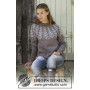 Inner Circle by DROPS Design - Knitted Jumper Pattern Sizes S - XXXL