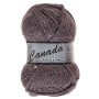 Lammy Canada Yarn Mix 470 Dark Purple/Nature/Brown