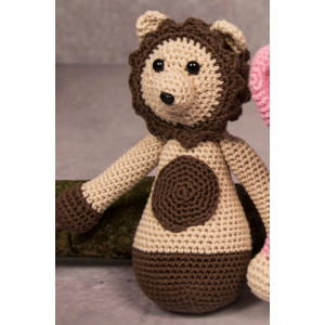 Mayflower Little Bits Leo the Lion - Crochet Teddy Pattern