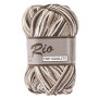Lammy Rio Yarn Print 620 White/Beige/Black 50 g