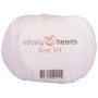 Infinity Hearts Rose 8/4 Yarn Unicolor 02 White