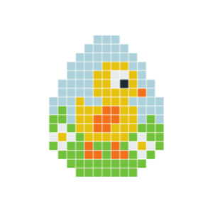 Easterchick Pixelhobby - Easter Beadpattern