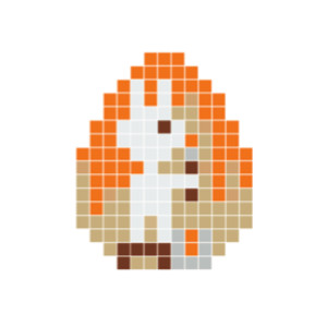 Easterbunny Pixelhobby - Easter Beadpattern